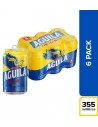 CERVEZA AGUILA SIXPACK LT355ML