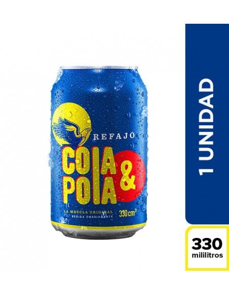 COLA&POLA REFAJO LATA 330 MILILITRO