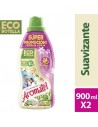 SUAVIZANTE AROMATEL COCO 2 x 900ML