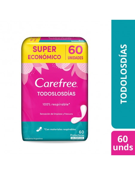 PROTECTOR CAREFREE REGULAR CAJA 60UND