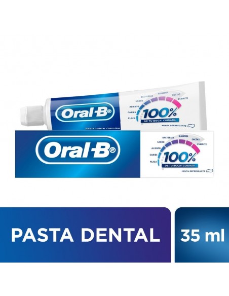 CREMA DENTAL ORAL B 100% x66 MILILITRO