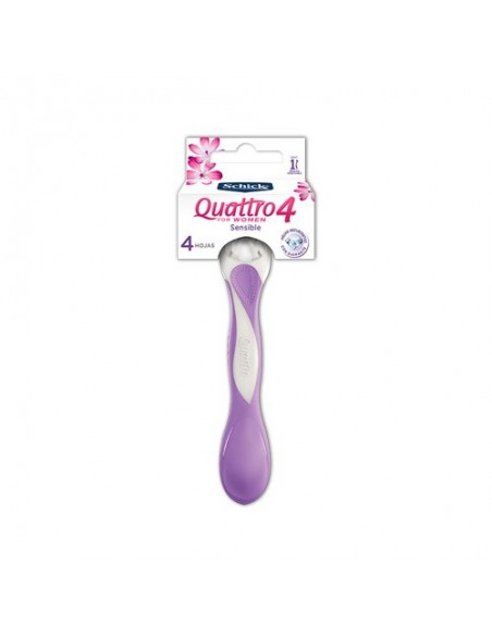 MAQUINA AFEITAR SCHICK QUATRO WOMEN SENS