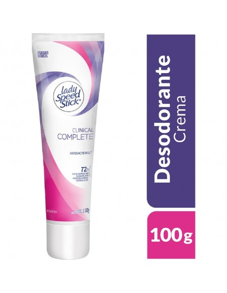 DESODORANTE LADY SS CLINICAL TUBOx100 GRAMOS