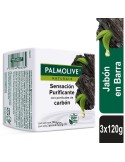 JABON PALMOLIVE CARBON 3BARRA X110 GRAMOS