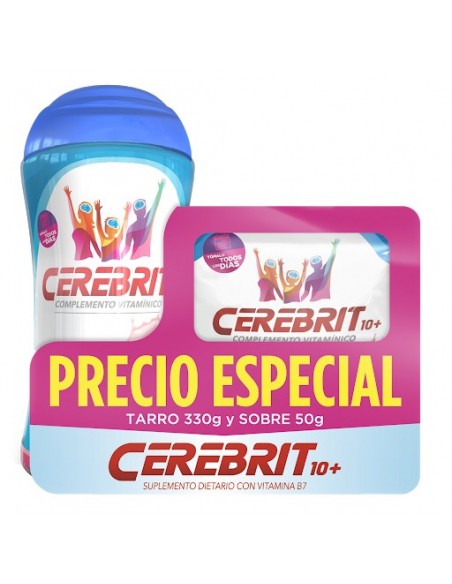 OFERTA CEREBRIT  FRASCO 330 GRAMOS+ SOBRE 50 MILILITRO