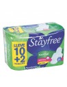 TOALLA STAYFREE ALAS NORMAL PQ12UND