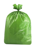 BOLSA BASURA MADRID RESID.VERDE 65x80CM