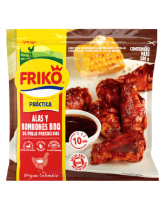 BOMBONES DE POLLO BBQ FRIKOx500 GRAMOS