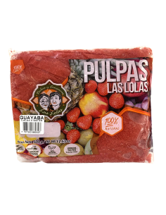 PULPA LAS LOLAS GUAYABA BOLSA 500GRAMOS X UNIDAD
