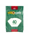 FILTRO PAPEL P/CAFE 2 STILOCAFE BL40UND