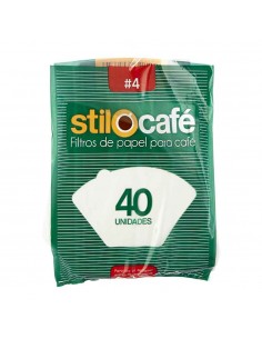 FILTRO PAPEL P/CAFE 4 STILOCAFE BL40UND