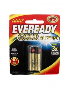 PILA EVEREADY ALKALINA GOLD AAA 2U