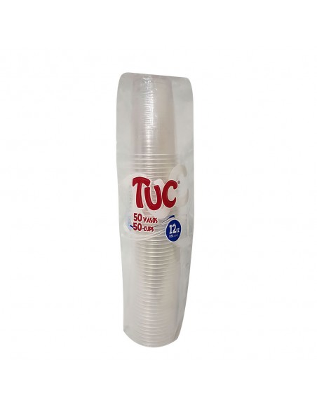VASO DESECHABLE TUC TRASLUC 12ozx50UND