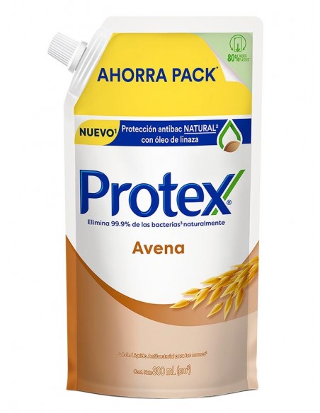 JABON LIQUIDO PROTEX AVENA DOYPACK 800 MILILITRO