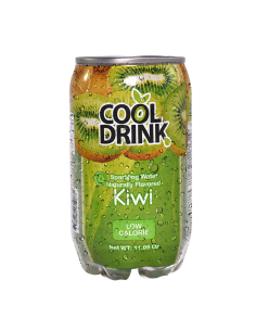 AGUA COOLDRINK CON GAS KIWI LT340 MILILITROS
