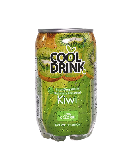 AGUA COOLDRINK CON GAS KIWI LT340 MILILITROS