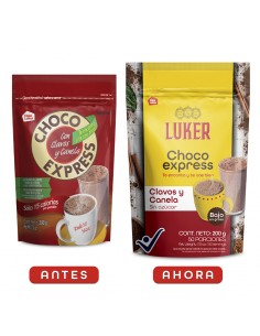 CHOCOLATE CHOCO EXPRESS CON CANELA DOYPACK 200 GRAMOS
