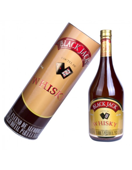 CREMA DE WHISKY BLAC JACK BOTELLA 750 MILILITRO