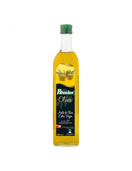 ACEITE DE OLIVA PREMIER EXT.VIRG  FRASCO 500 MILILITRO