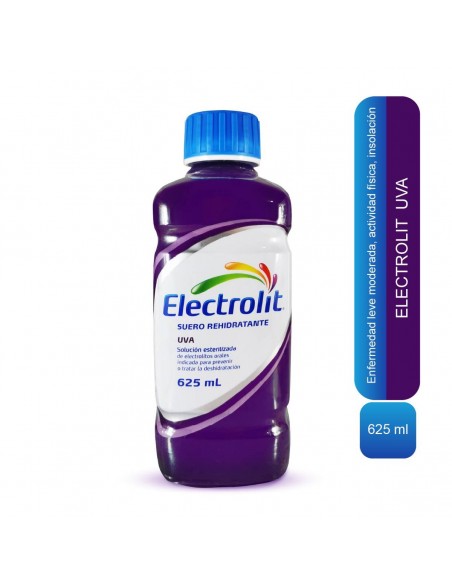 SUERO ELECTROLIT UVAx625 MILILITRO