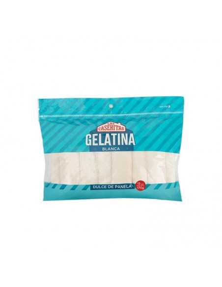 GELATINA BLANCA CASERITAS PQx170 GRAMOS