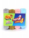 OFERTA ESPONJA BRIO MIX PAGUE 2 LLEVE 4u