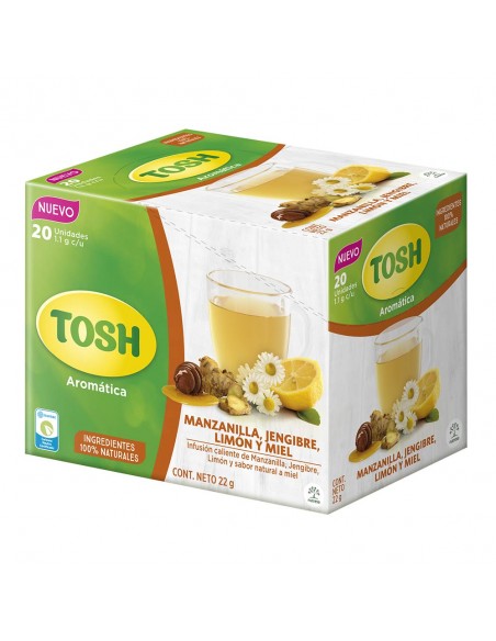AROMATICA TOSH MANZANA LIMON CAJA 24 GRAMOS