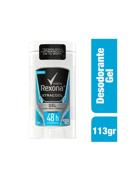 DESODORANTE REXONA GEL MEN XTRACOOLx113G