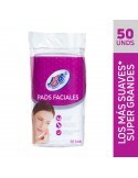 PADS JGB FACIAL DE ALGODONx50 UNIDAD
