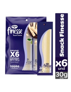 QUESO ALPINA SNACK FINESSEx6 UNIDADxU