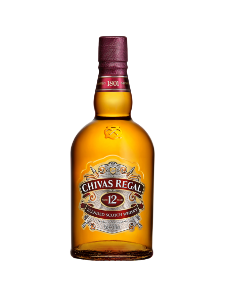 WHISKY CHIVAS REGAL 12ANOS BOTELLA 700 MILILITRO