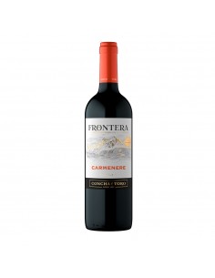 VINO FRONTERA CARMENERE BOTELLA 750 MILILITROxUND