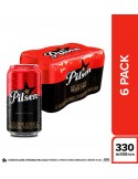 CERVEZA PILSEN SIXPACK LATA 330 MILILITRO