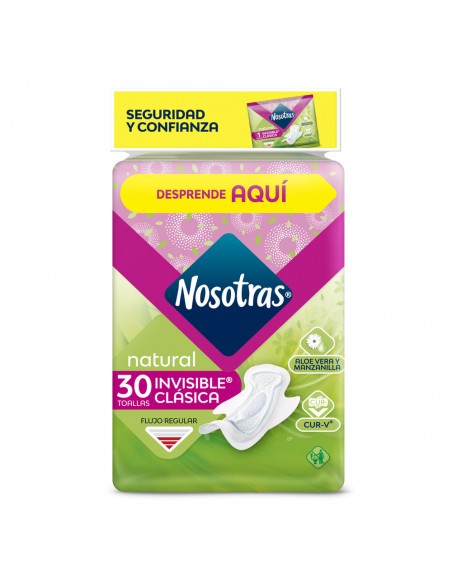 TOALLA NOSOTRAS INV CLASICA PQx30 UNIDAD