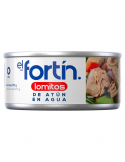 ATUN EL FORTIN LOMITOS EN AGUA LATA 140 GRAMOS