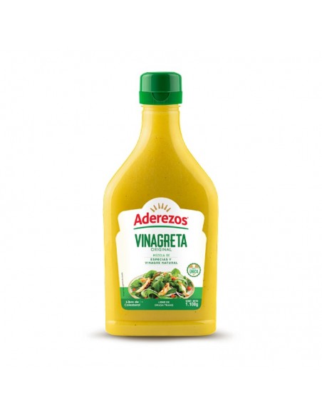 SALSA VINAGRETA ADEREZOS  FRASCO 1030 GRAMOS
