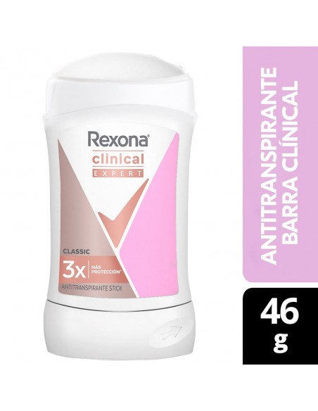 DESODORANTE REXONA CLIN CLASIC  BARRA X46 GRAMOS