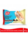 GALLETA CON HELADO VAINILLA PASAS x 65gr