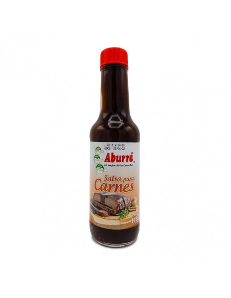 SALSA CARNES ABURRA  FRASCO 185 GRAMOS