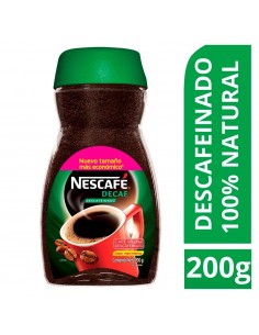 CAFE NESCAFE DESCAFEINADO  FRASCO 200G