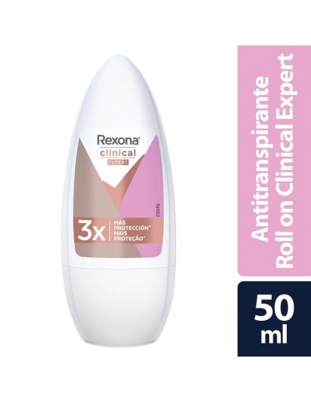 DESODORANTE REXONA CLIN CLASIC  RLLx50 MILILITRO