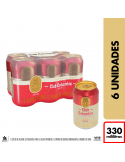 CERVEZA CLUB COLOMBIA ROJA SIXPACK LT330