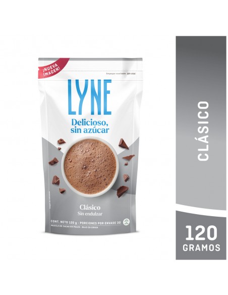 CHOCOLATE LYNE CLASICO  BOLSA 120 GRAMOS