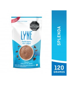 CHOCOLATE LYNE SPLENDA  BOLSA 120 GRAMOS