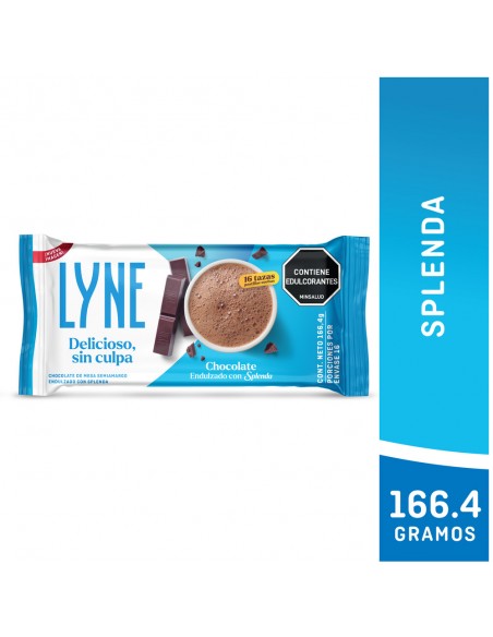 CHOCOLATE LYNE SPLENDA BR166,4 GRAMOS