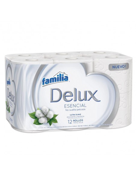 PAPEL HIGIENICO FAMILIA  TRIPLE HOJA DELUXx12 UNIDAD