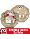 GALLETA NAVIDAD NOEL CF OCTAGONAL x 273gr