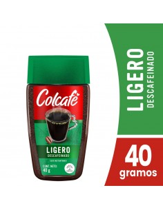 CAFE COLCAFE DESCAFEINADO  FRASCO 40 GRAMOS
