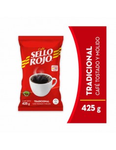 CAFE SELLO ROJO FUERTE TRADICIONALx425GR