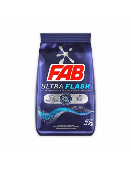 DETERGENTE FAB ULTRA  BOLSA  3 KILO